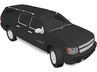 Chevrolet Suburban LT (2007) 3D Model