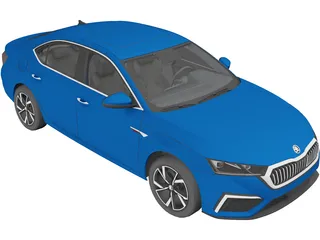 Skoda Octavia PRO (2021) 3D Model