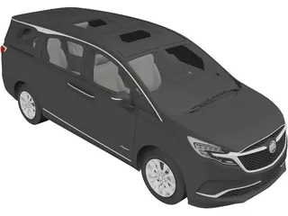 Buick GL8 Avenir (2020) 3D Model
