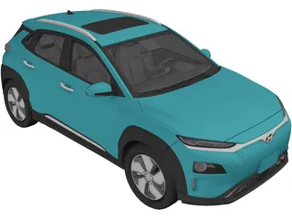 Hyundai Encino EV (2019) 3D Model