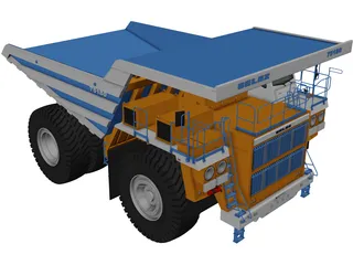 BELAZ 75180 (2014) 3D Model