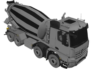 Mercedes-Benz Arocs 3D Model