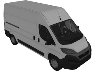 Fiat Ducato (2014) 3D Model