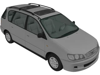 Toyota Picnic (1996) 3D Model