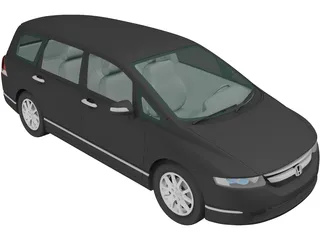 Honda Odyssey (2003) 3D Model