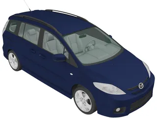 Mazda 5 Sport (2005) 3D Model