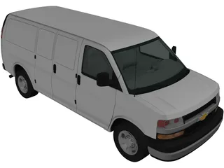 Chevrolet Express (2011) 3D Model