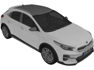 Kia X-Ceed (2022) 3D Model