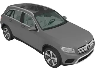 Mercedes-Benz GLC 250d (2016) 3D Model