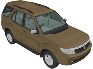 Tata Safari Storme (2015) 3D Model