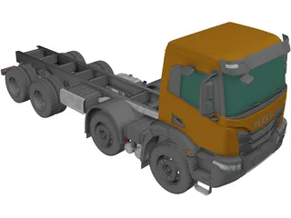 Iveco X-Way Chassis Truck (2020) 3D Model