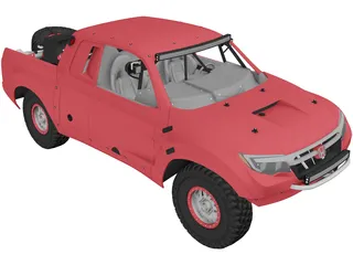 Honda Ridgeline Baja Race Truck (2016) 3D Model