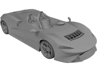 McLaren Elva (2021) 3D Model