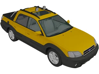 Subaru Baja (2002) 3D Model