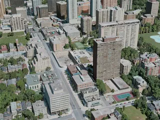 Toronto City, North, Canada (2020) 3D Model