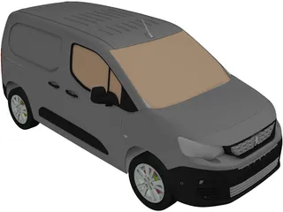 Peugeot Partner (2019) 3D Model