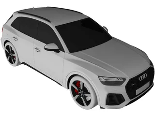 Audi SQ5 (2020) 3D Model