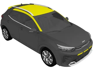Kia Stonic GT-Line (2021) 3D Model