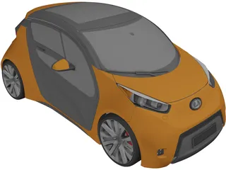 VAZ Lada City Compact 3D Model