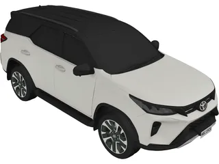 Toyota Fortuner (2020) 3D Model