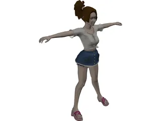 Woman 3D Model