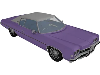 Chevrolet Impala (1972) 3D Model