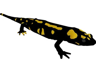 Salamandra 3D Model