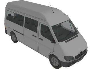 Mercedes-Benz Sprinter 3D Model