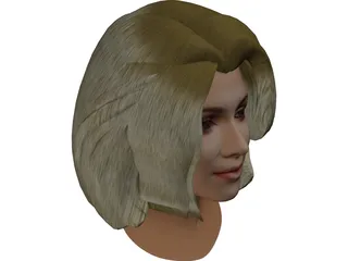 Head Madonna 3D Model