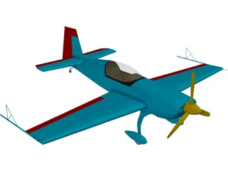 Extra 300L 3D Model