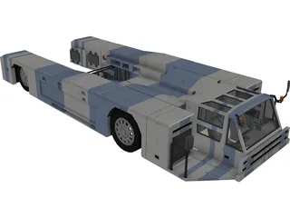 Airplane Truck 3D Model