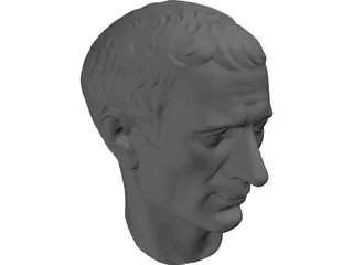 Julius Caesar 3D Model