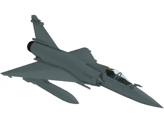 Dassault Mirage 2000-5 3D Model