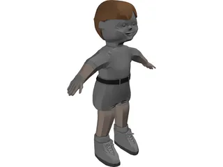Doll Boy 3D Model