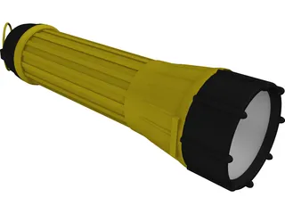 Flashlight 3D Model