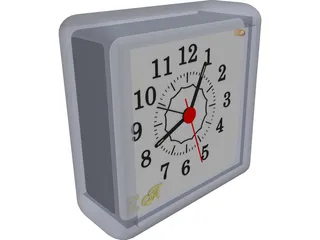 Alarm Clock 3D Model