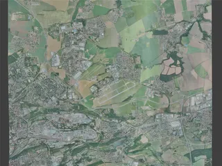 Praha-Kbely Airport, Czechia (2021) 3D Model