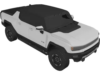 GMC Hummer EV (2022) 3D Model