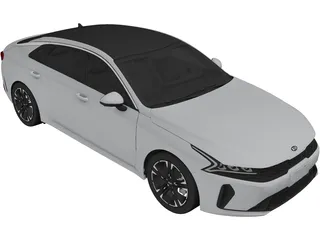 Kia K5 GT-Line CN (2021) 3D Model