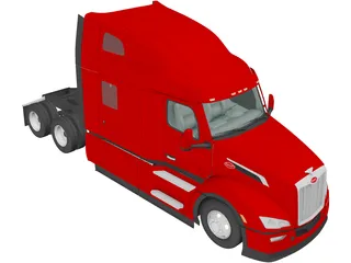 Peterbilt 579 SleeperCab (2021) 3D Model