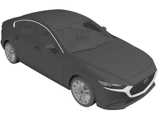 Mazda 3 Sedan (2020) 3D Model