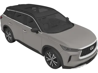 Infiniti QX60 (2022) 3D Model