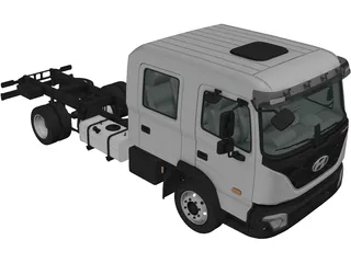 Hyundai Pavise DoubleCab (2019) 3D Model