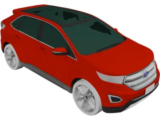 Ford Edge (2015) 3D Model