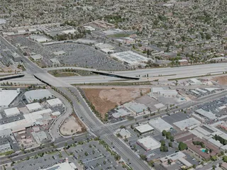 Anaheim City, USA (2021) 3D Model