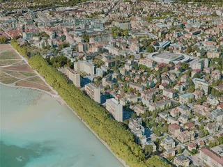 Annecy City, France (2021) 3D Model