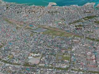 Aomori City, Japan (2021) 3D Model