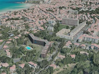 Biarritz City, France (2021) 3D Model