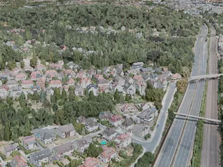 Bielefeld City, Germany (2021) 3D Model