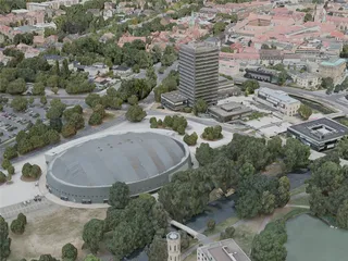 Braunschweig City, Germany (2021) 3D Model